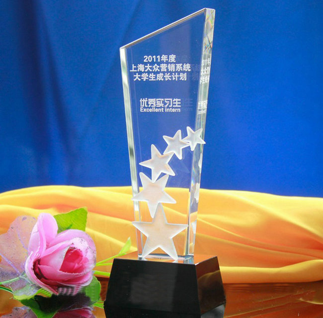 水晶獎杯