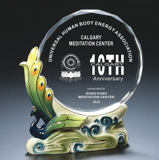 水晶獎牌